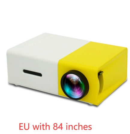 Portable Mini Projector – 3D HD LED Home Theater with HDMI & USB