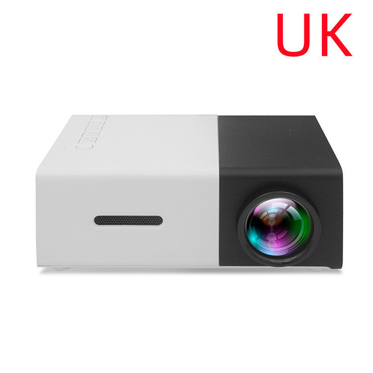 Portable Mini Projector – 3D HD LED Home Theater with HDMI & USB