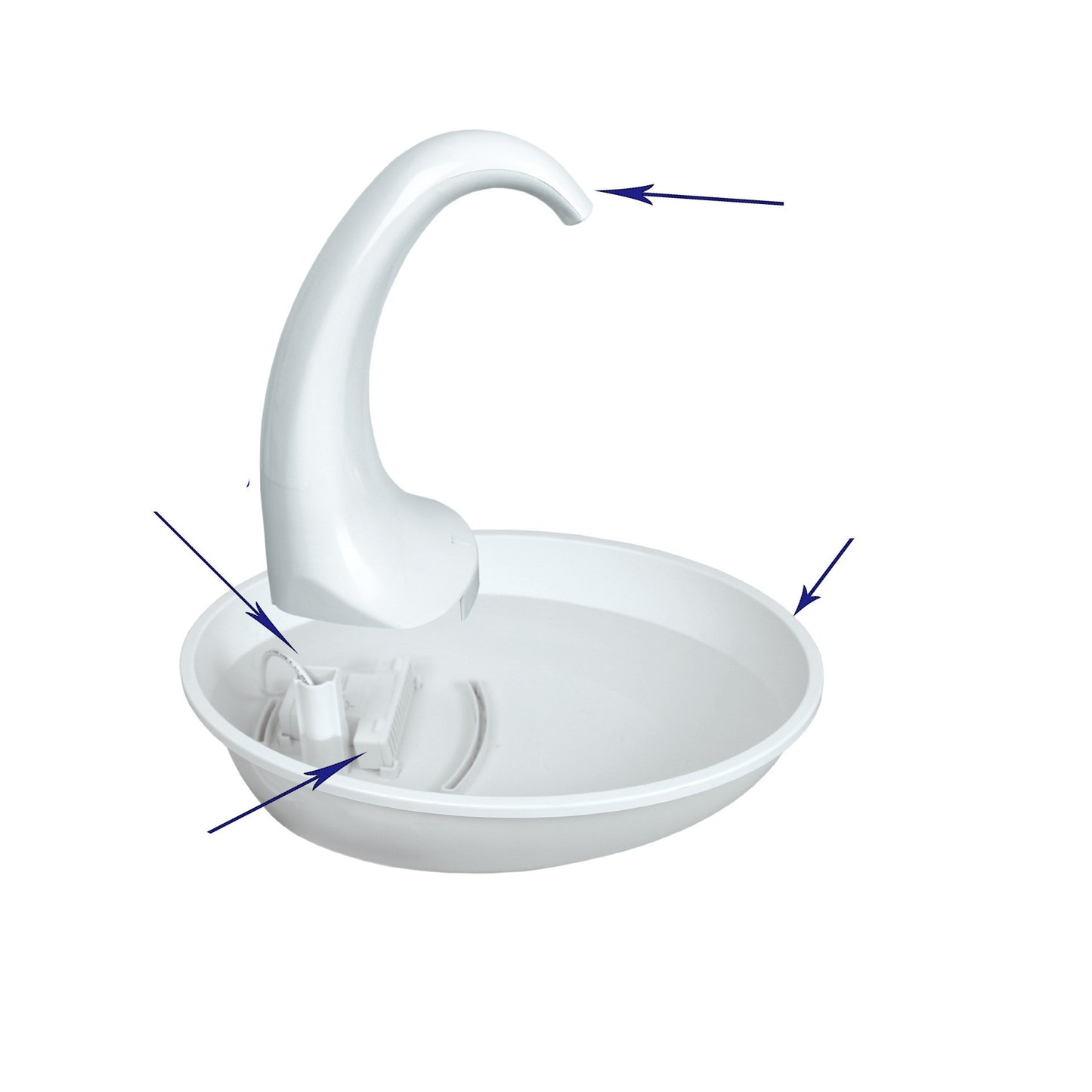 Cat Water Fountain – Flowing Fresh Water Dispenser