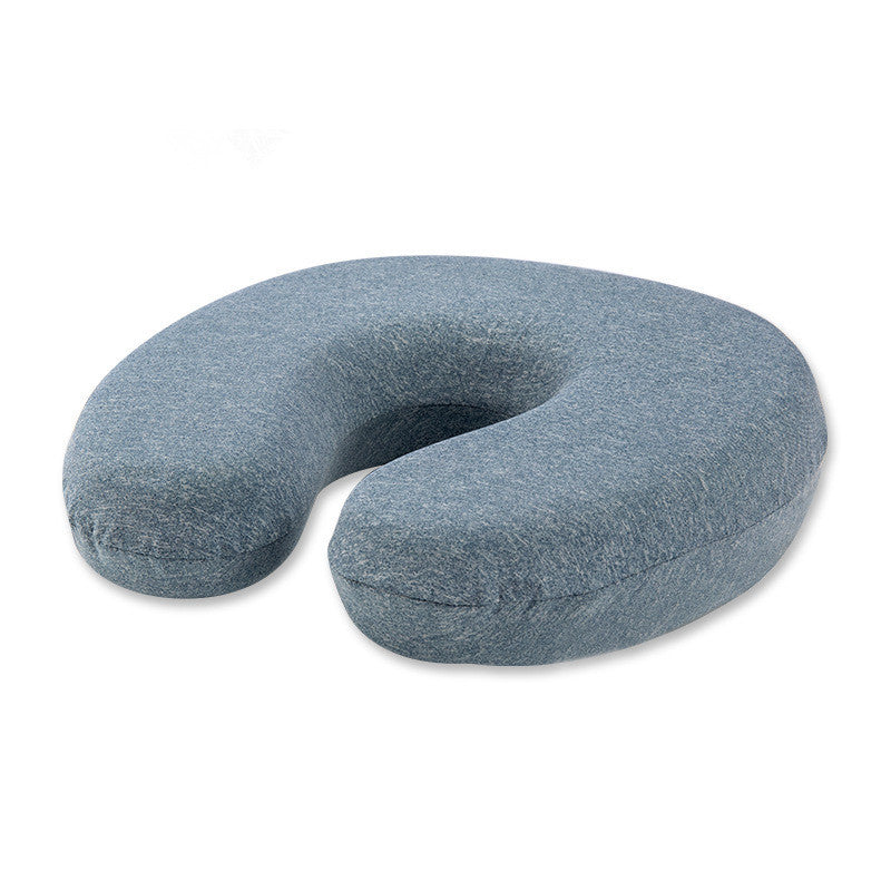 Slow Rebound Memory Foam Travel Pillow – U-Shaped Neck Support