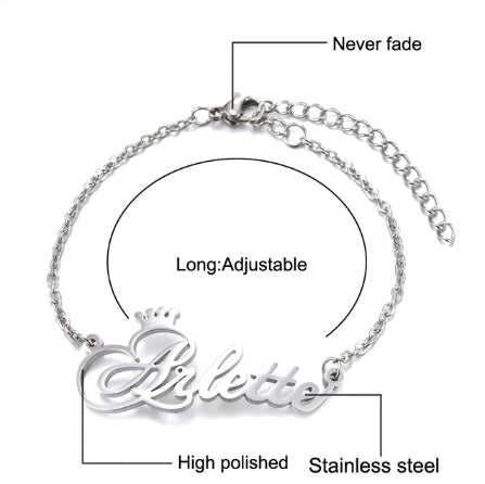 Personalized Jewelry Set – Custom Name Necklace, Ring & Earrings