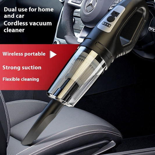 Rechargeable Handheld Vacuum Cleaner – Dual Use for Car & Home