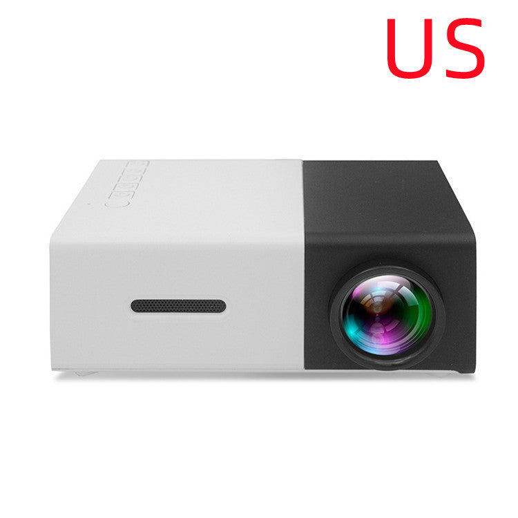 Portable Mini Projector – 3D HD LED Home Theater with HDMI & USB