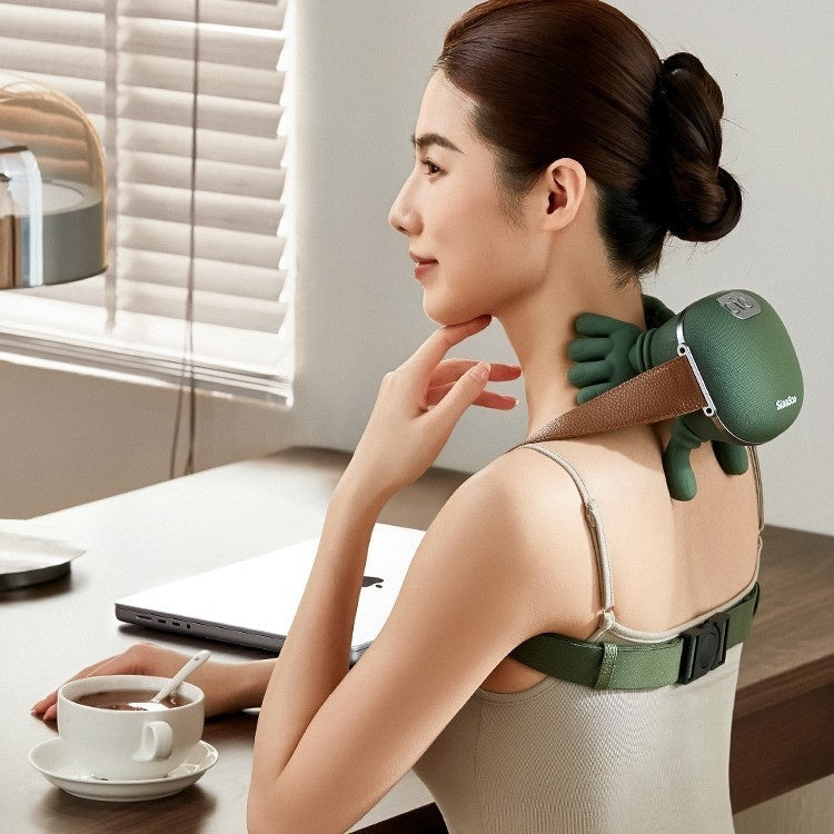Wireless Electric Neck and Shoulder Massager – Kneading Massage Shawl for Back and Pain Relief