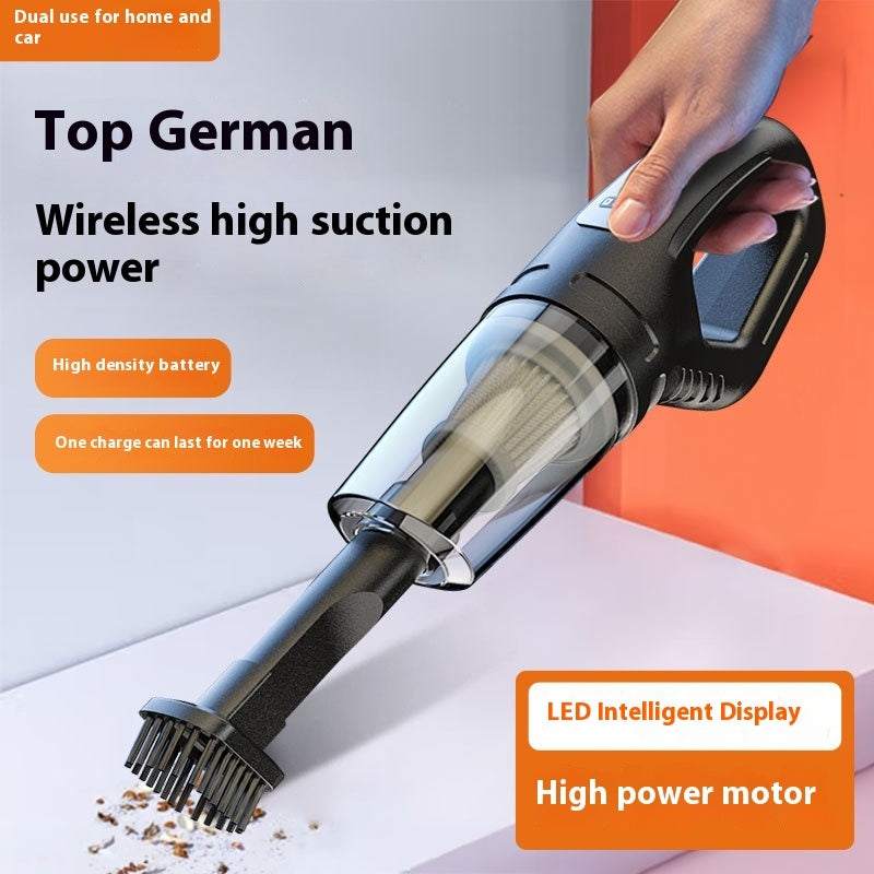Rechargeable Handheld Vacuum Cleaner – Dual Use for Car & Home