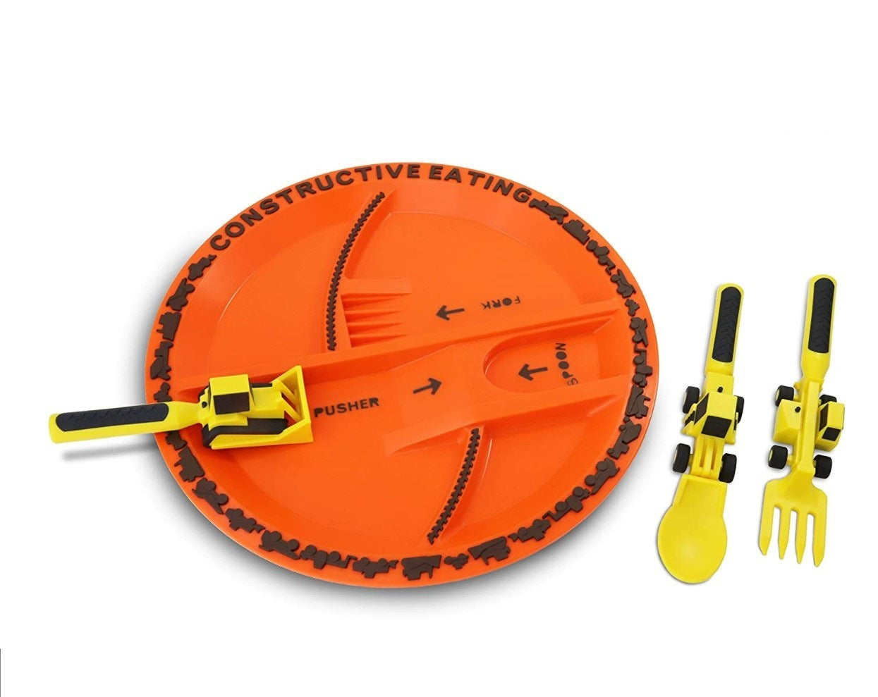 Dinneractive Combo Utensil Set – Toddler Feeding & Mealtime Fun