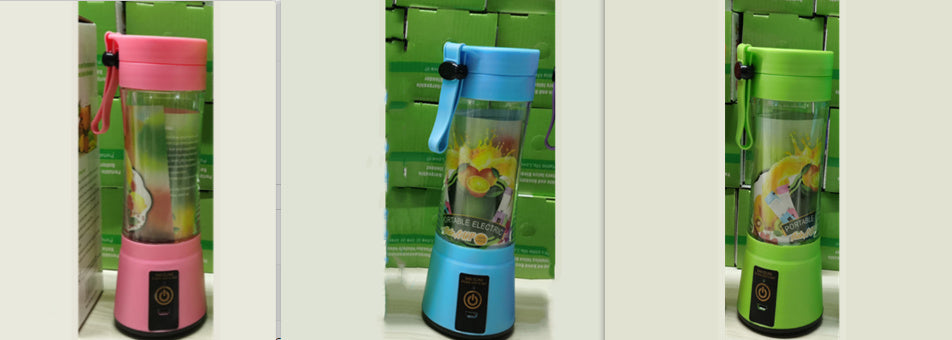 Portable USB Rechargeable Blender – Mini Juicer for Smoothies & Fruit Juices