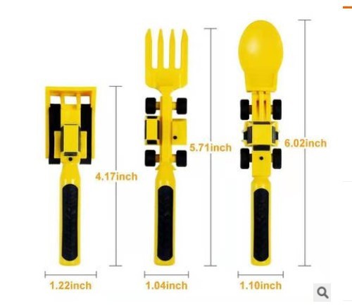 Dinneractive Combo Utensil Set – Toddler Feeding & Mealtime Fun
