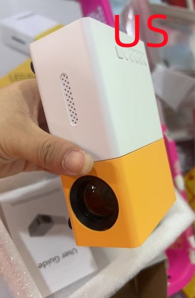 Portable Mini Projector – 3D HD LED Home Theater with HDMI & USB
