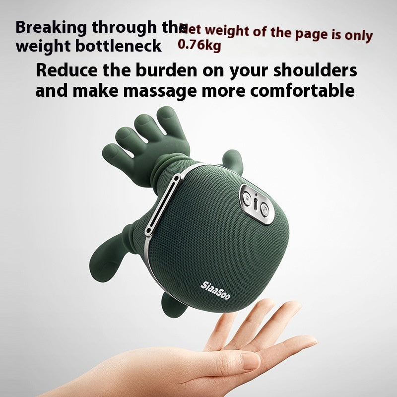Wireless Electric Neck and Shoulder Massager – Kneading Massage Shawl for Back and Pain Relief