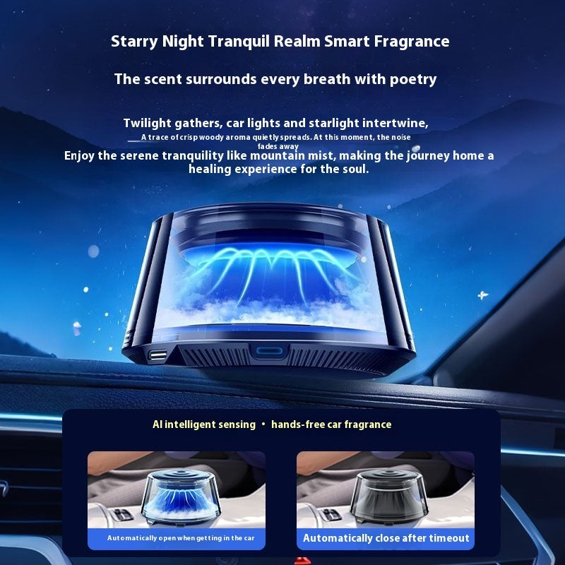 Automatic Car Aromatherapy Diffuser – High-End Fragrance Spray Machine