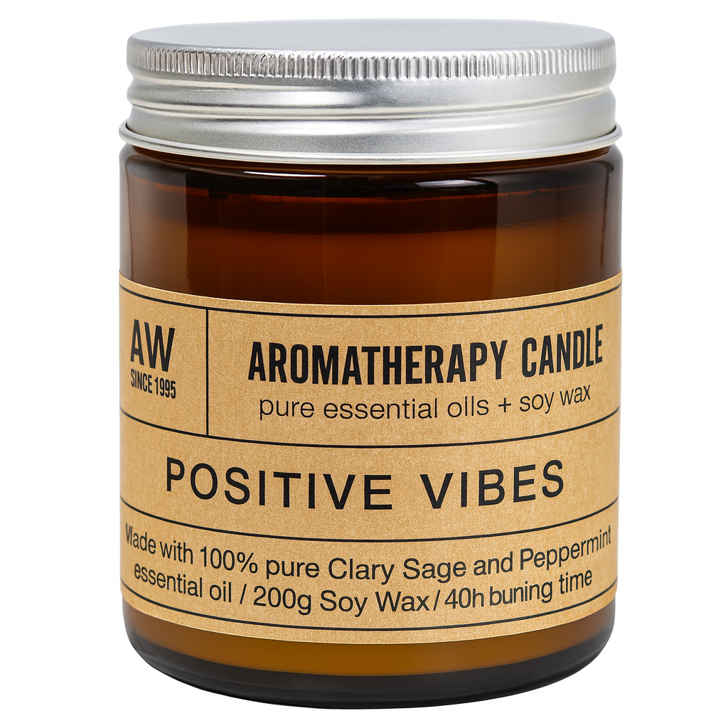 Aromatherapy Candle - Positive Vibes