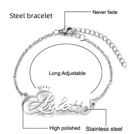 Personalized Jewelry Set – Custom Name Necklace, Ring & Earrings