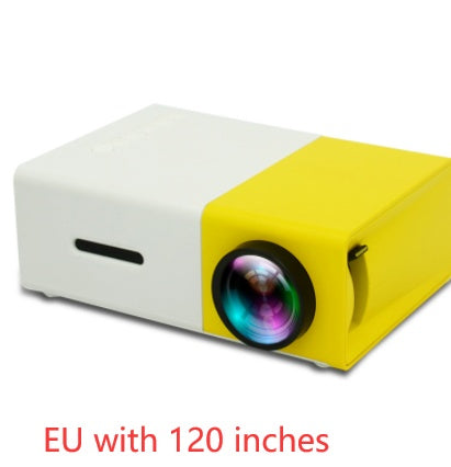 Portable Mini Projector – 3D HD LED Home Theater with HDMI & USB