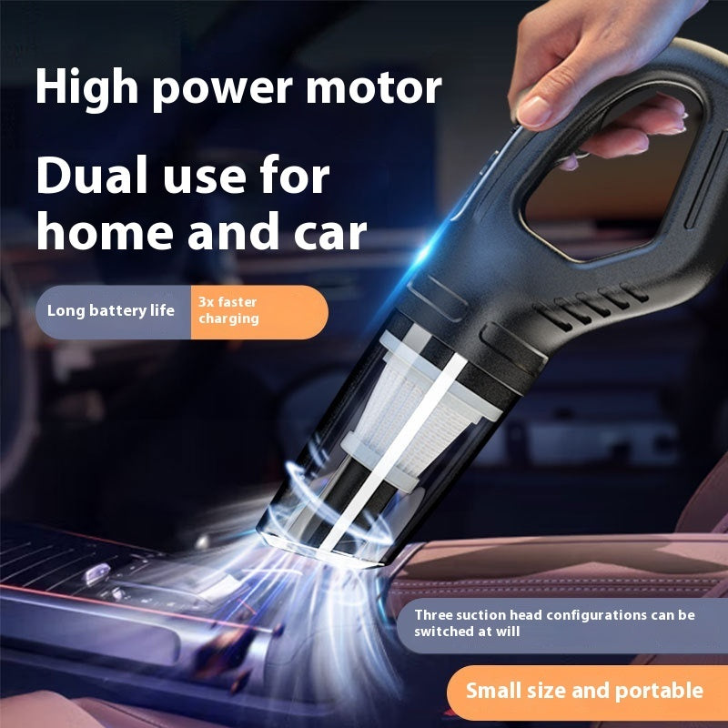 Rechargeable Handheld Vacuum Cleaner – Dual Use for Car & Home