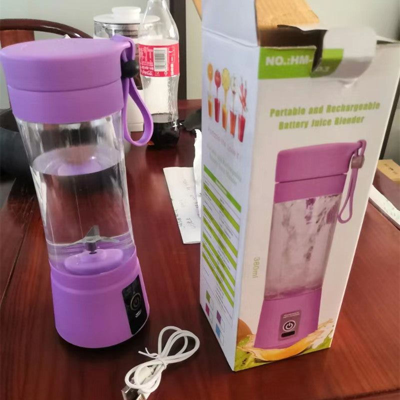 Portable USB Rechargeable Blender – Mini Juicer for Smoothies & Fruit Juices