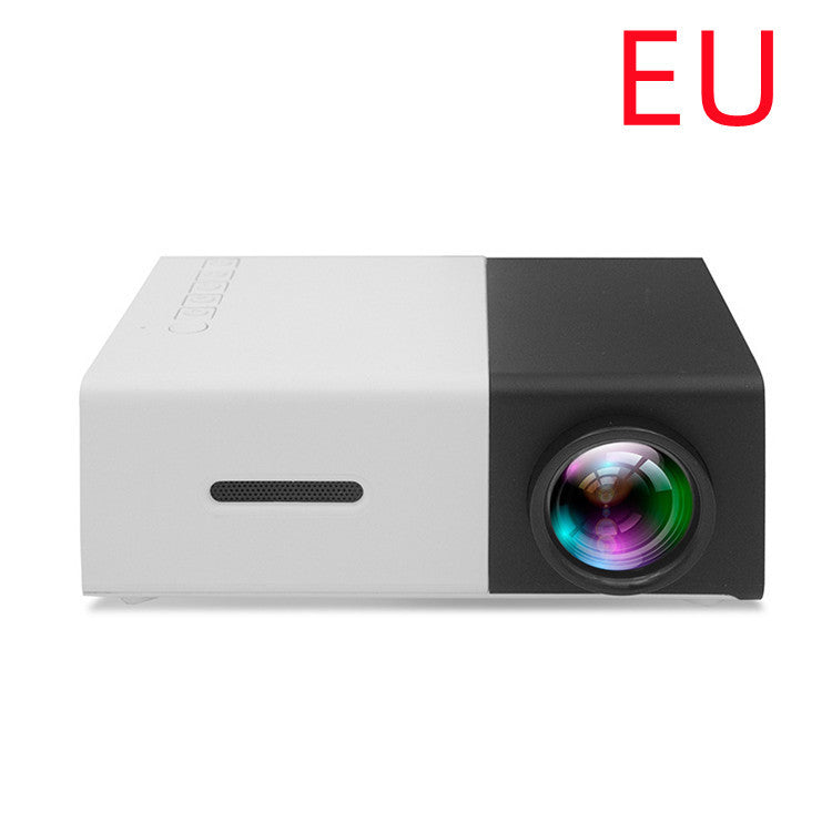 Portable Mini Projector – 3D HD LED Home Theater with HDMI & USB