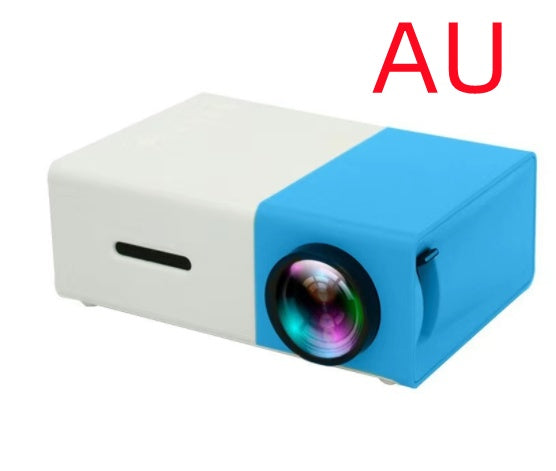 Portable Mini Projector – 3D HD LED Home Theater with HDMI & USB