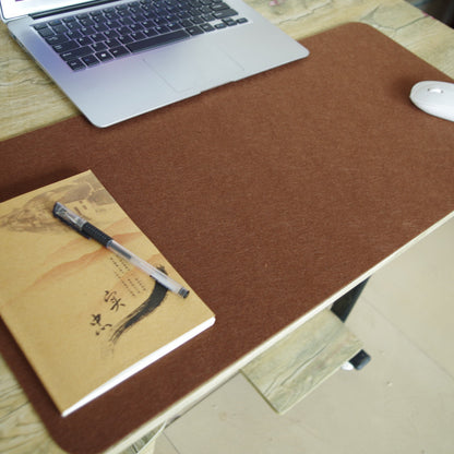 Premium Felt Desk Pad – Non-Slip Desk Mat for Office & Home