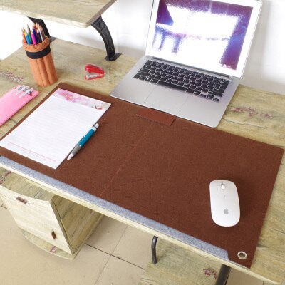 Premium Felt Desk Pad – Non-Slip Desk Mat for Office & Home
