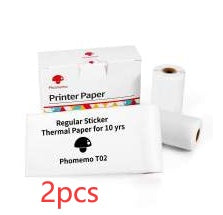 Portable Mini Thermal Label & Photo Printer – Bluetooth-Compatible Pocket Printer