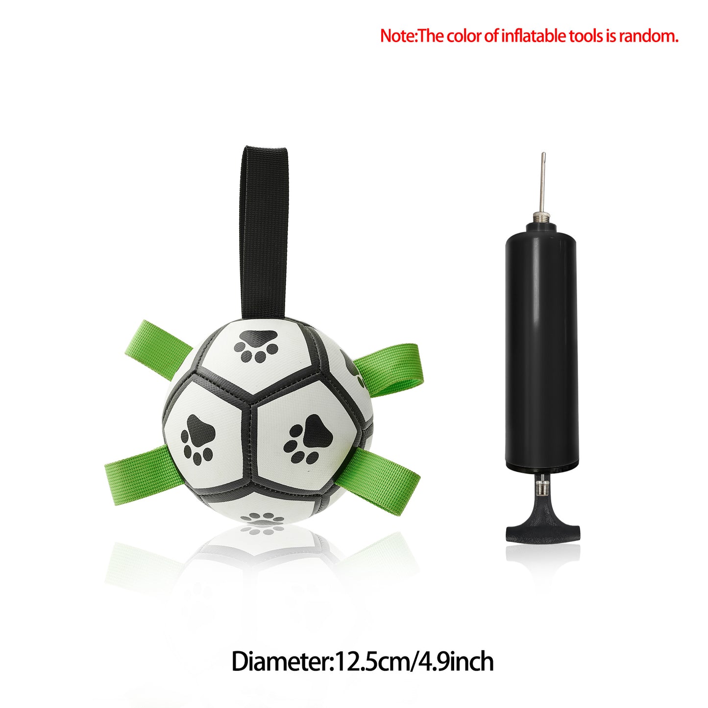 Interactive Dog Soccer Ball – Durable Outdoor Training Toy