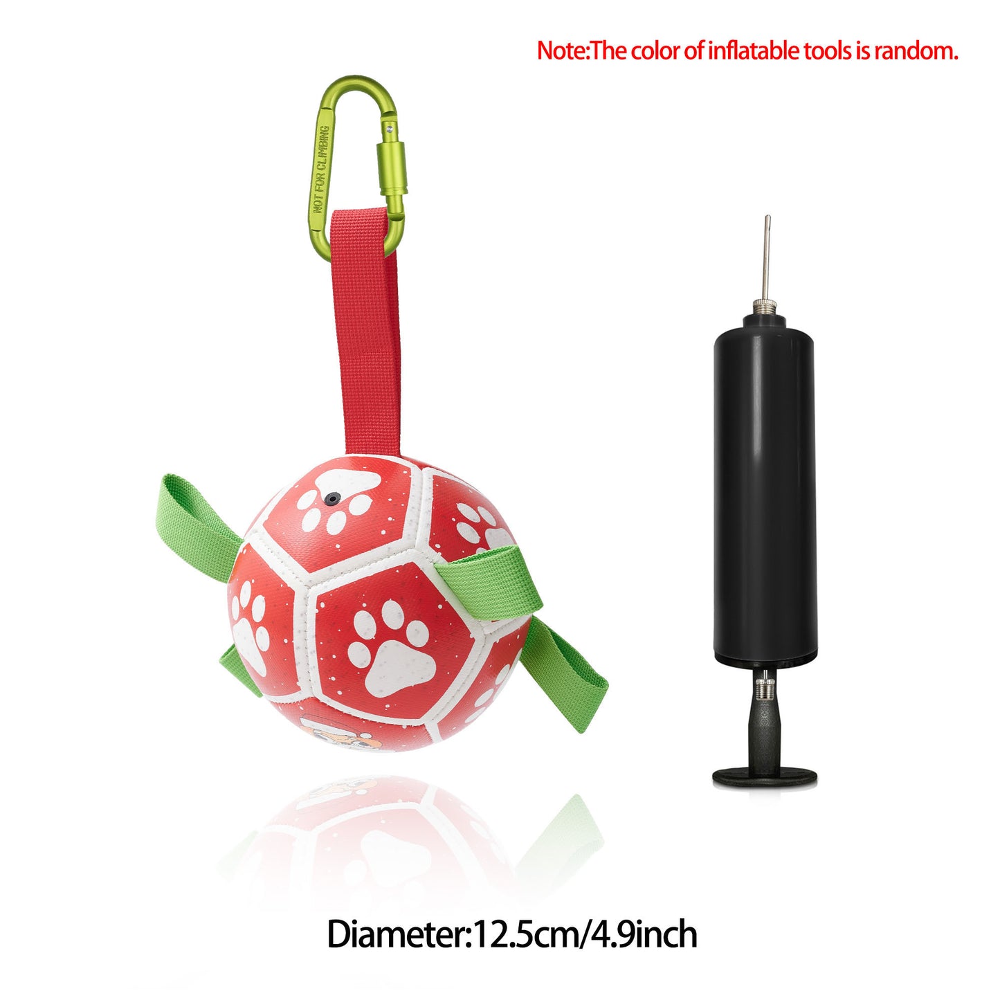 Interactive Dog Soccer Ball – Durable Outdoor Training Toy