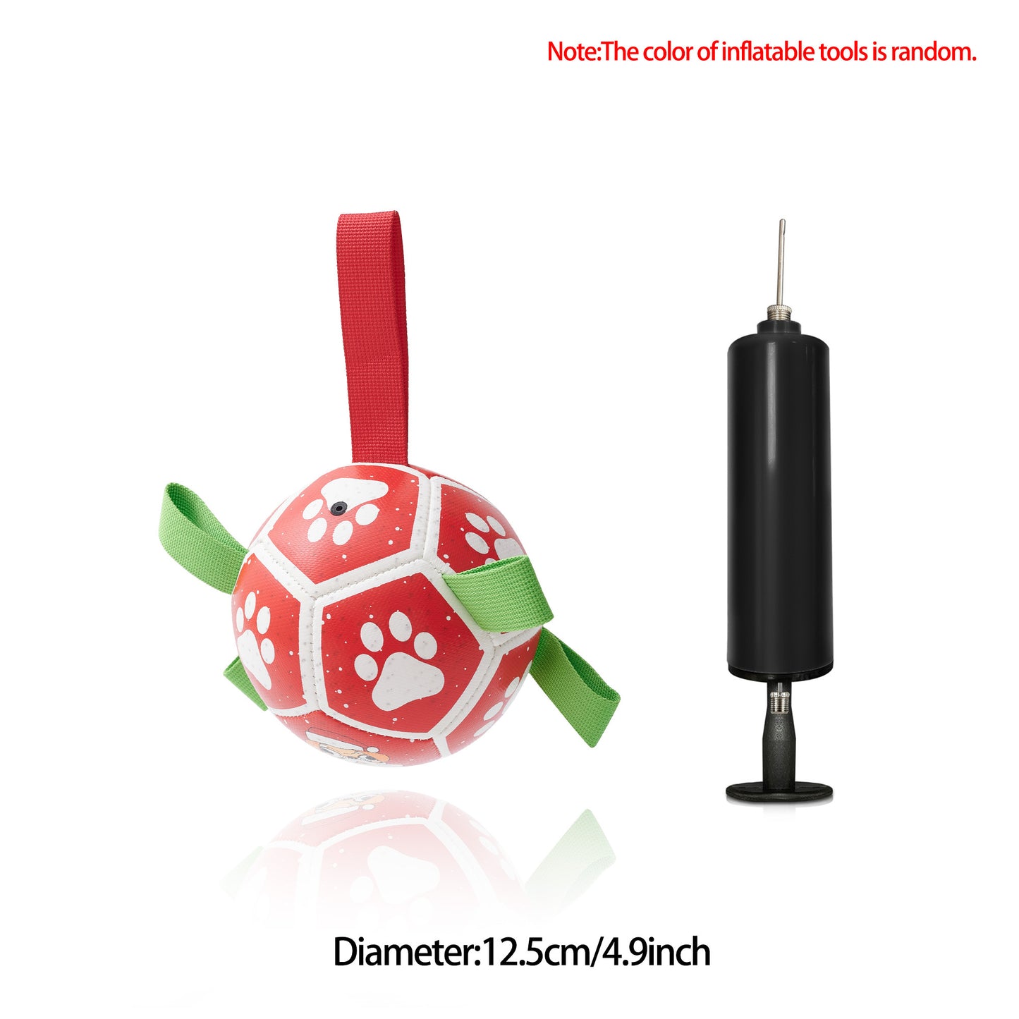 Interactive Dog Soccer Ball – Durable Outdoor Training Toy