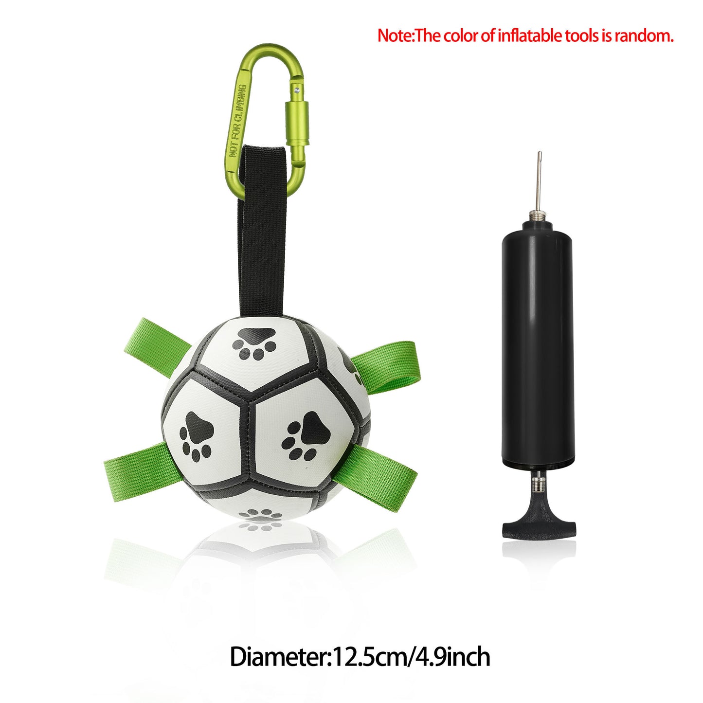 Interactive Dog Soccer Ball – Durable Outdoor Training Toy