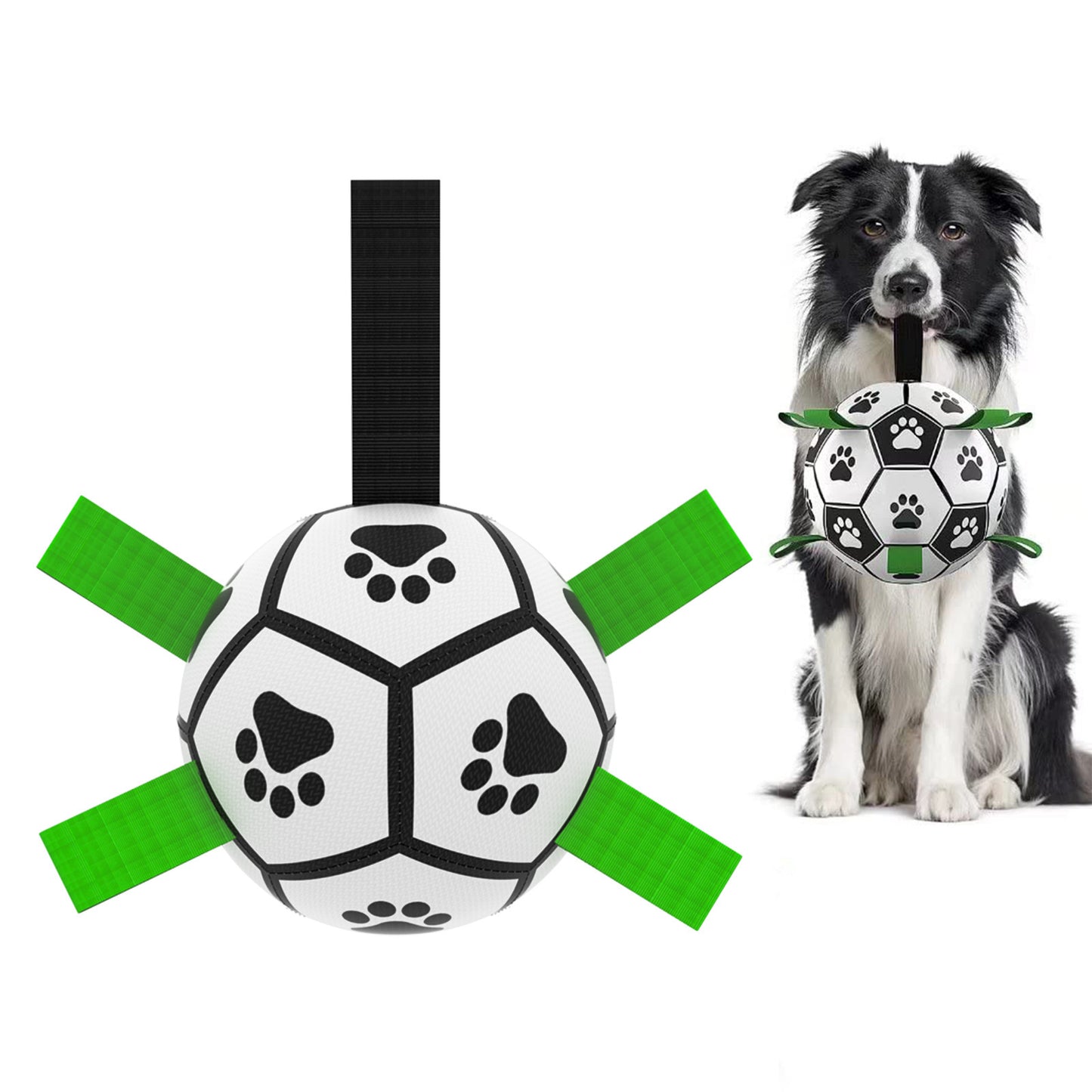 Interactive Dog Soccer Ball – Durable Outdoor Training Toy
