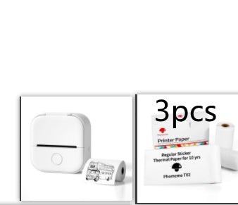 Portable Mini Thermal Label & Photo Printer – Bluetooth-Compatible Pocket Printer