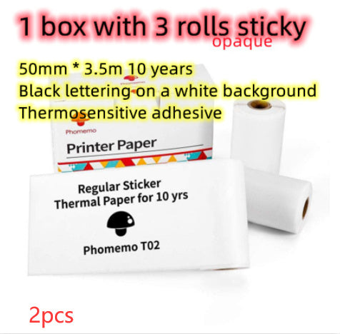 Portable Mini Thermal Label & Photo Printer – Bluetooth-Compatible Pocket Printer