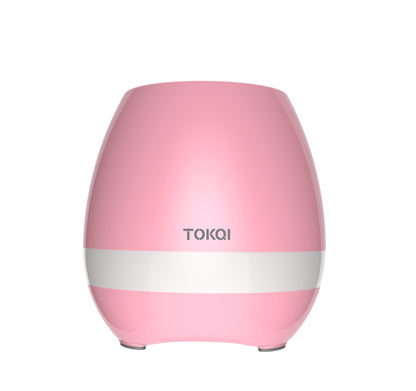 Touch-Sensitive Music Vase – Bluetooth Speaker & LED Flower Pot