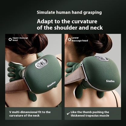 Wireless Electric Neck and Shoulder Massager – Kneading Massage Shawl for Back and Pain Relief