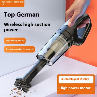 Rechargeable Handheld Vacuum Cleaner – Dual Use for Car & Home