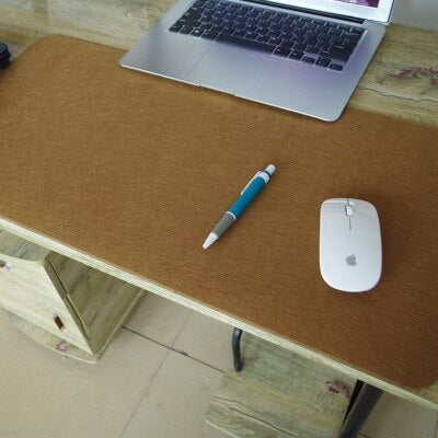 Premium Felt Desk Pad – Non-Slip Desk Mat for Office & Home