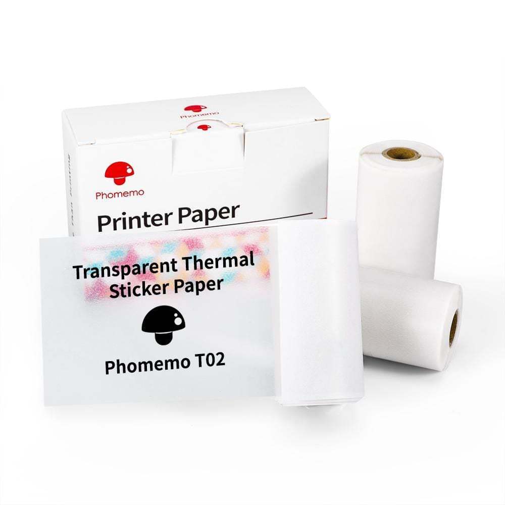 Portable Mini Thermal Label & Photo Printer – Bluetooth-Compatible Pocket Printer