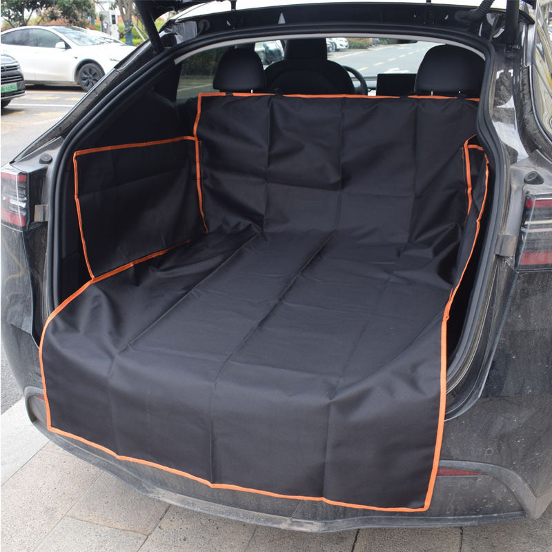 Dog Car Seat Cover – Waterproof Pet Car Mat for Rear Seat & Trunk