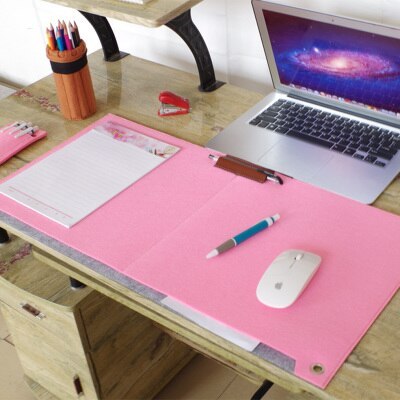 Premium Felt Desk Pad – Non-Slip Desk Mat for Office & Home