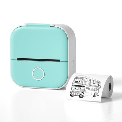 Portable Mini Thermal Label & Photo Printer – Bluetooth-Compatible Pocket Printer