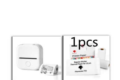 Portable Mini Thermal Label & Photo Printer – Bluetooth-Compatible Pocket Printer