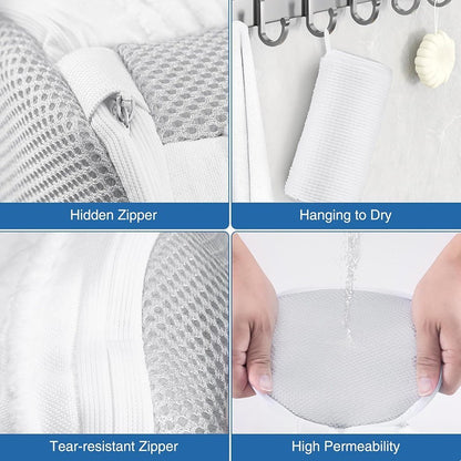 Laundry & Shoe Washing Bag – Anti-Deformation Mesh Organizer