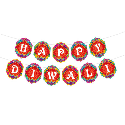 Diwali Party Hanging Flag – Festive Decoration Banner