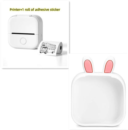 Portable Mini Thermal Label & Photo Printer – Bluetooth-Compatible Pocket Printer