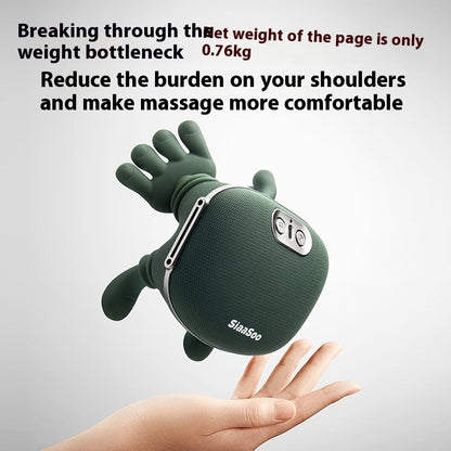 Wireless Electric Neck and Shoulder Massager – Kneading Massage Shawl for Back and Pain Relief