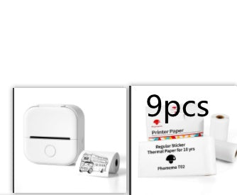 Portable Mini Thermal Label & Photo Printer – Bluetooth-Compatible Pocket Printer