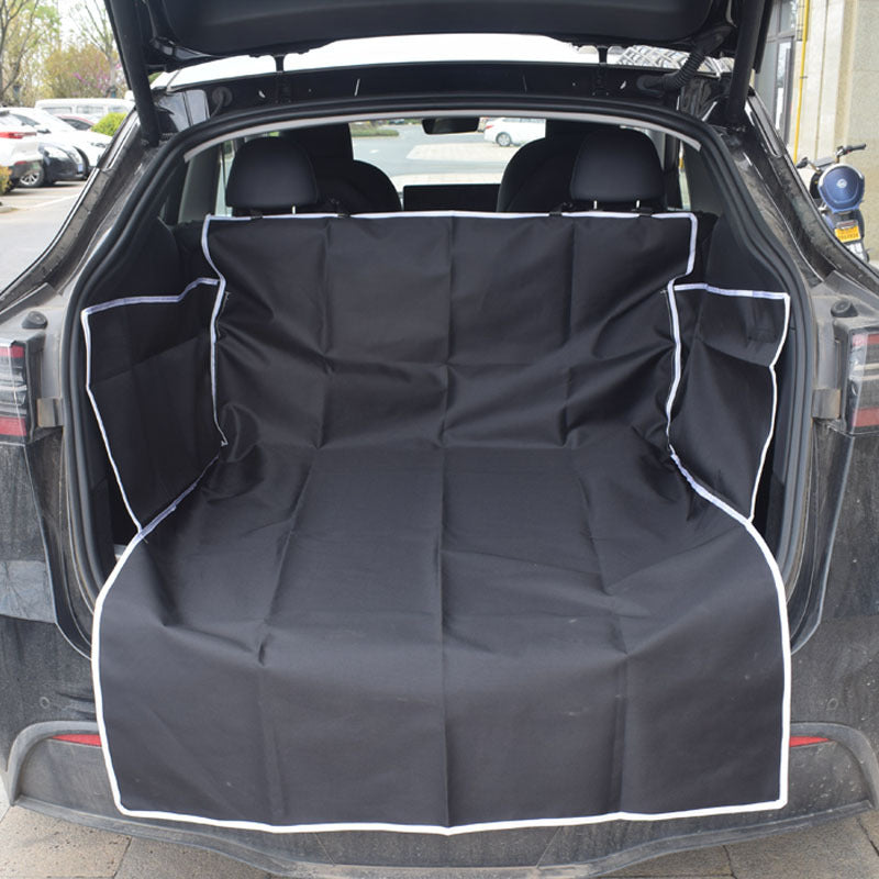 Dog Car Seat Cover – Waterproof Pet Car Mat for Rear Seat & Trunk