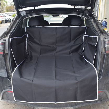 Dog Car Seat Cover – Waterproof Pet Car Mat for Rear Seat & Trunk