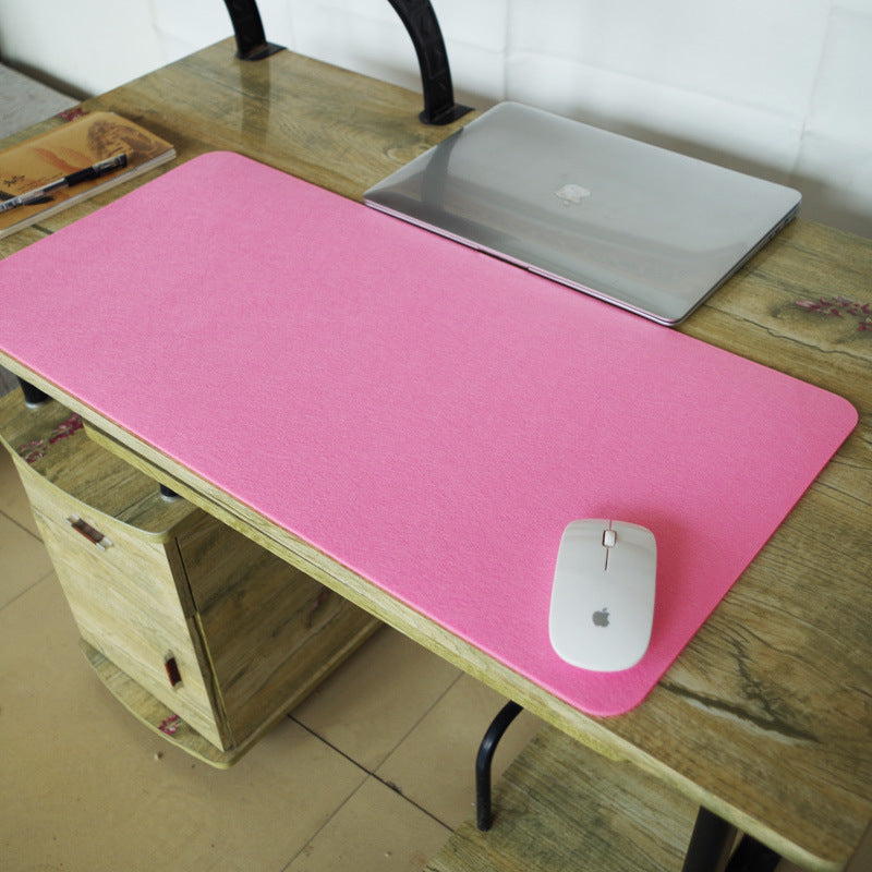 Premium Felt Desk Pad – Non-Slip Desk Mat for Office & Home
