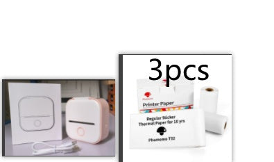 Portable Mini Thermal Label & Photo Printer – Bluetooth-Compatible Pocket Printer
